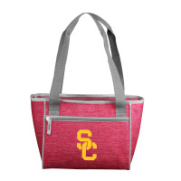 USC Trojans SC Interlock Crosshatch Cooler Tote Bag